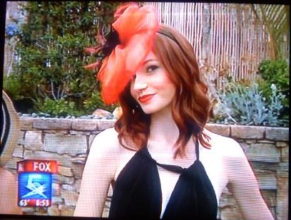 Female model photo shoot of Katie_Marie_W in Fox 5 News Station