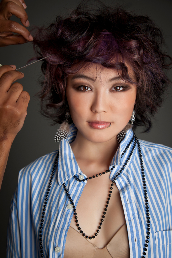 Female model photo shoot of Jessie Zhang in SCAD Atlanta