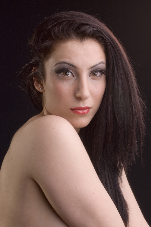Female model photo shoot of Fiona Koco by Revprint in toronto