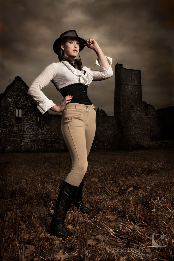 Female model photo shoot of Ebony-Rose by Samhain Images in Cork
