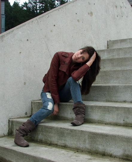 Female model photo shoot of Intent Photography in Western Washington University