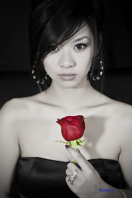Female model photo shoot of Monica Y Yang by Kanzen Studios