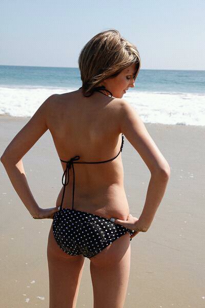 Female model photo shoot of Berlin VonMortis in laguna beach