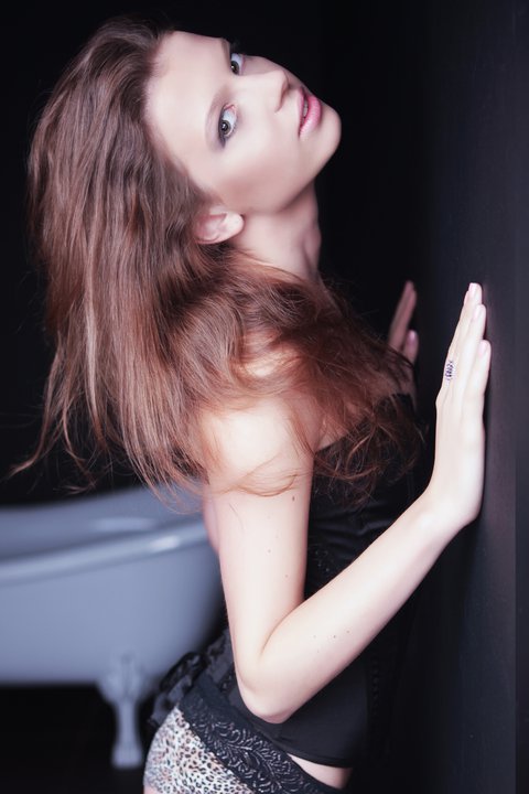 Female model photo shoot of Irina Bolshakova in Moscow, Russia