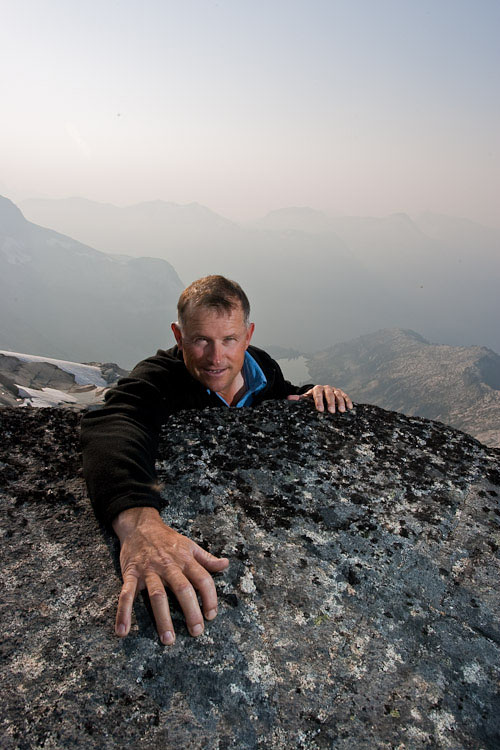 Male model photo shoot of Rafal Andronowski in Coast Mountains near Toba Inlet, British Columbia