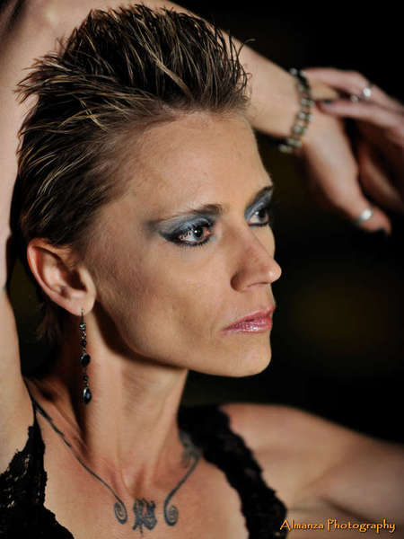 Female model photo shoot of AmandaCakes by Almanza Photography