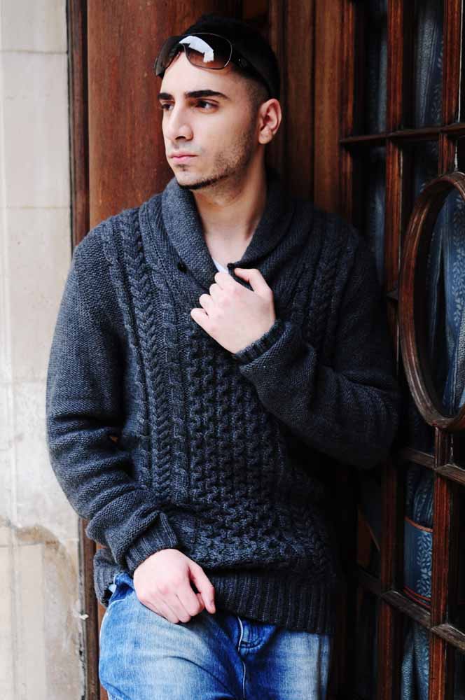 Male model photo shoot of Aziz  in London