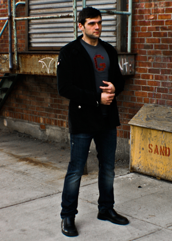 Male model photo shoot of Jason Kip in Williamsburg, Brooklyn