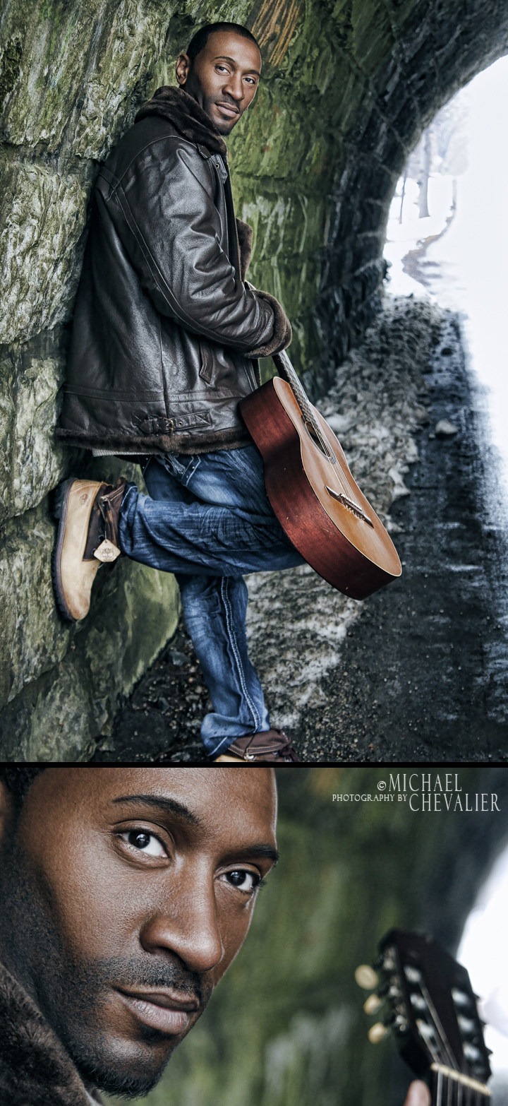 Male model photo shoot of Michael Chevalier in vermilion ohio, makeup by Christina Chevalier