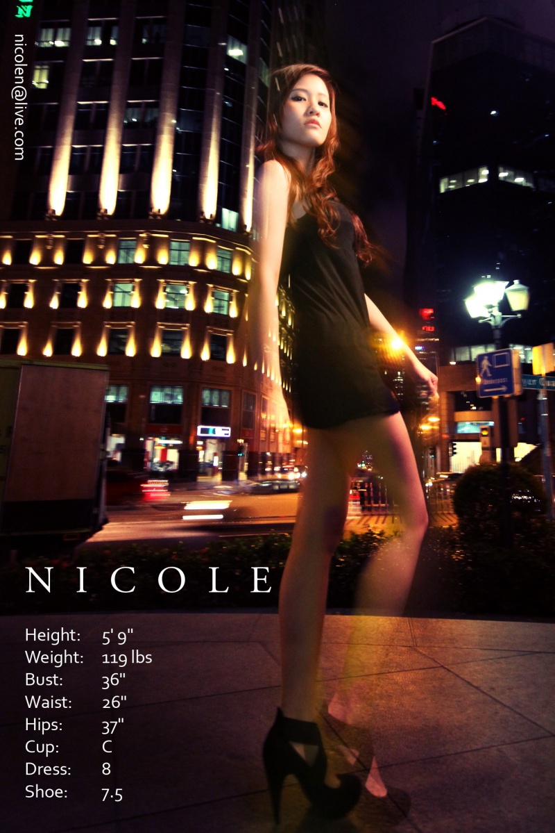 Female model photo shoot of Nicole Ng by assassin1594