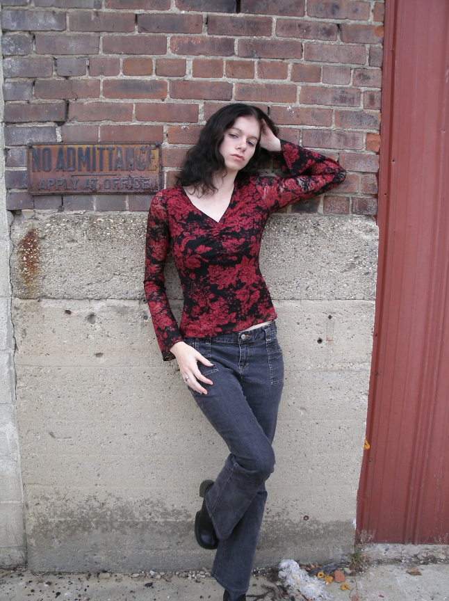 Female model photo shoot of milliesphotographyohio in Fox River Paper Mill Urbana Ohio