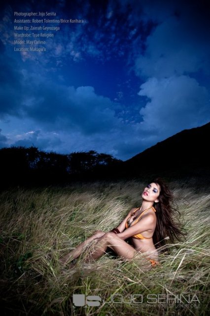 Female model photo shoot of Yolanda May  in Makapu'u