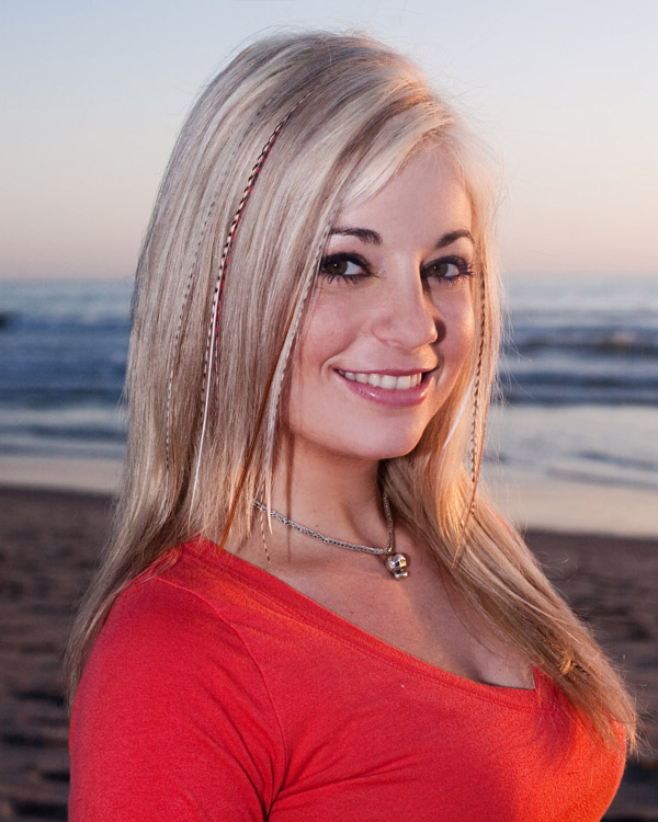 Female model photo shoot of darcie odom in Venice Beach, CA