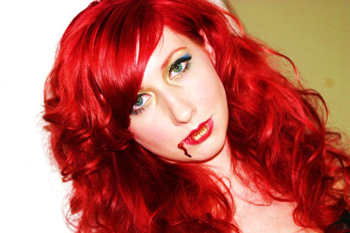 Female model photo shoot of Jamie Chandler, hair styled by Kreations by Kelsey