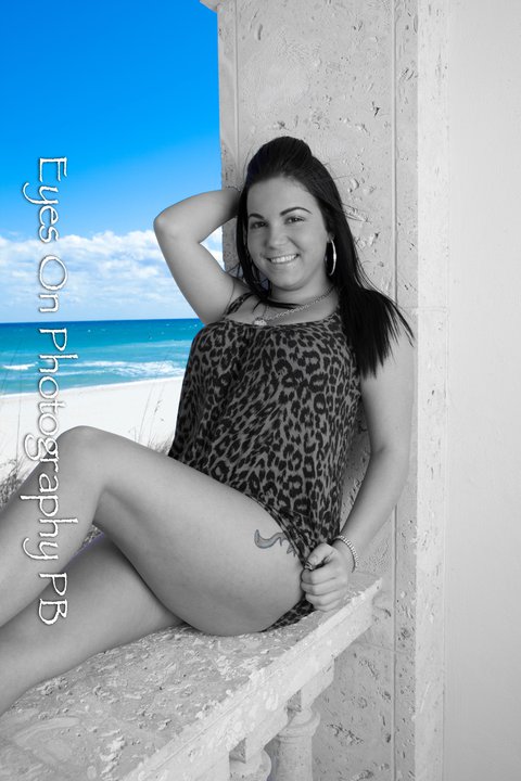 Female model photo shoot of Wendy Lopez Melo by CAJ Photography in Downtown Palm Beach