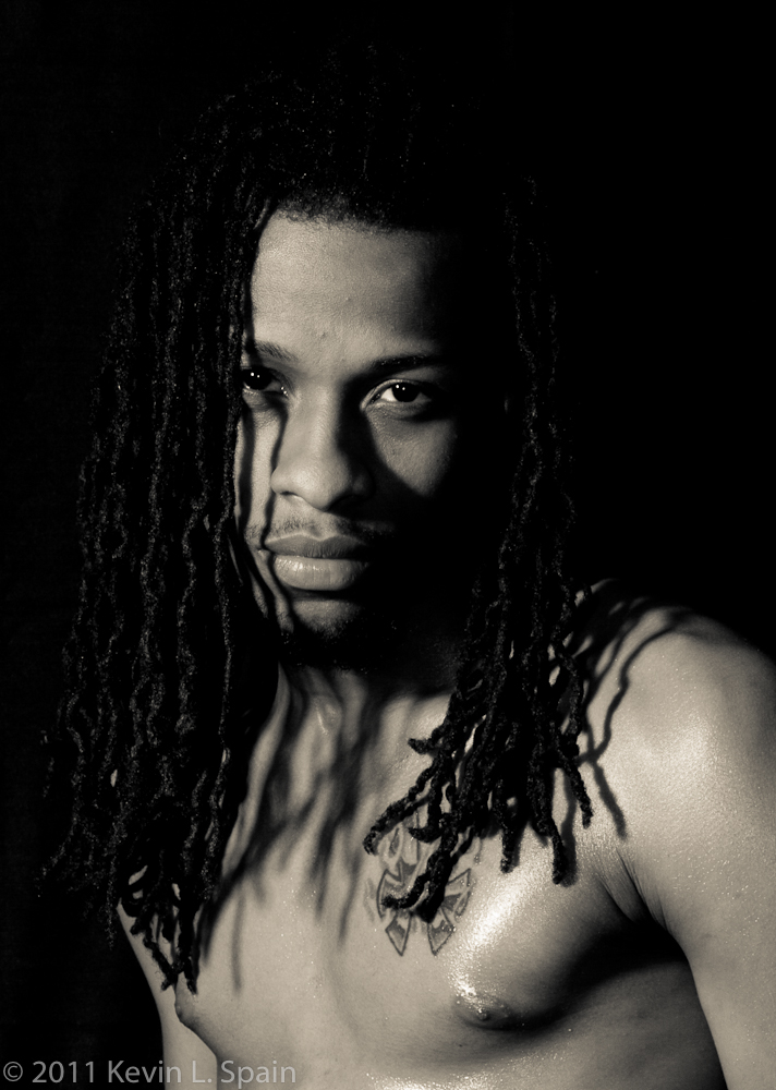 Male model photo shoot of AntoineEdwards by robocam