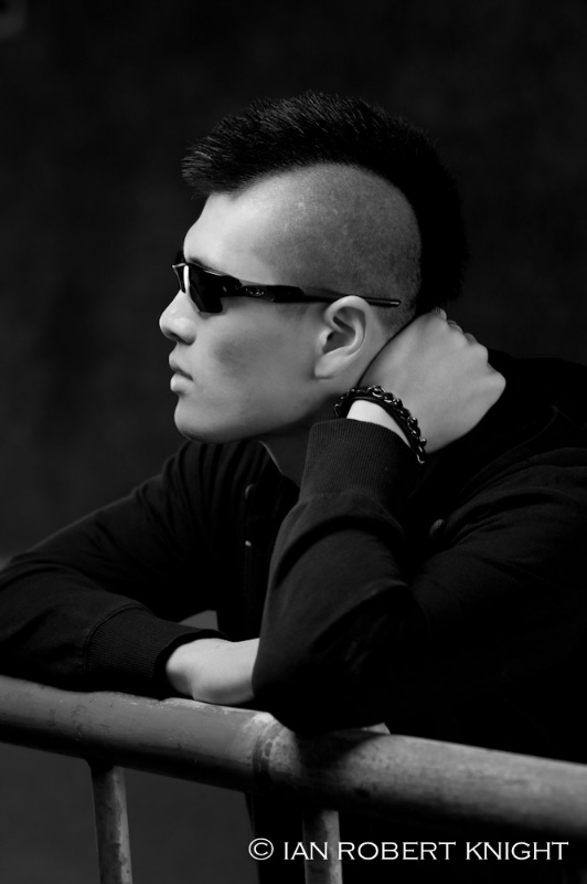 Male model photo shoot of Pyoung Kim by Ian Robert Knight