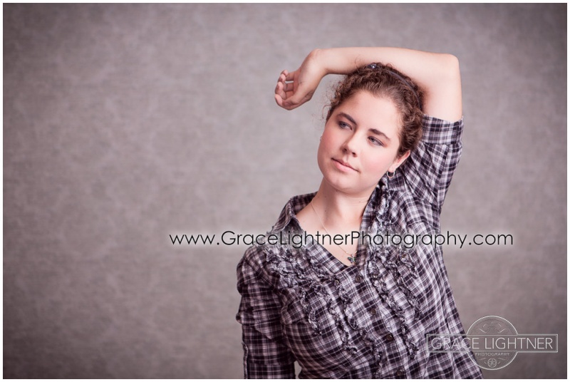 Female model photo shoot of Grace Lightner in Our Studio http://www.gracelightnerphotography.com