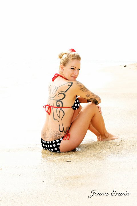 Female model photo shoot of Jenna Erwin in Hawaii