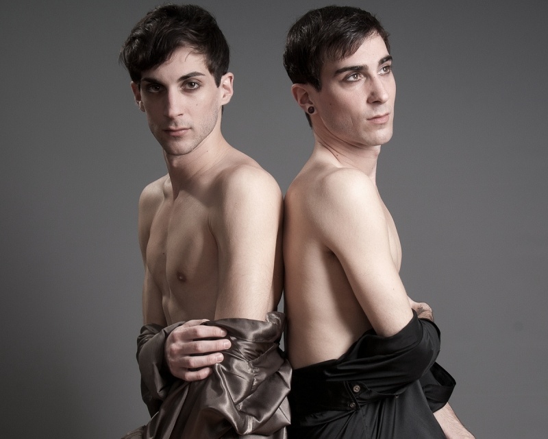 Male model photo shoot of Mantelli Twins