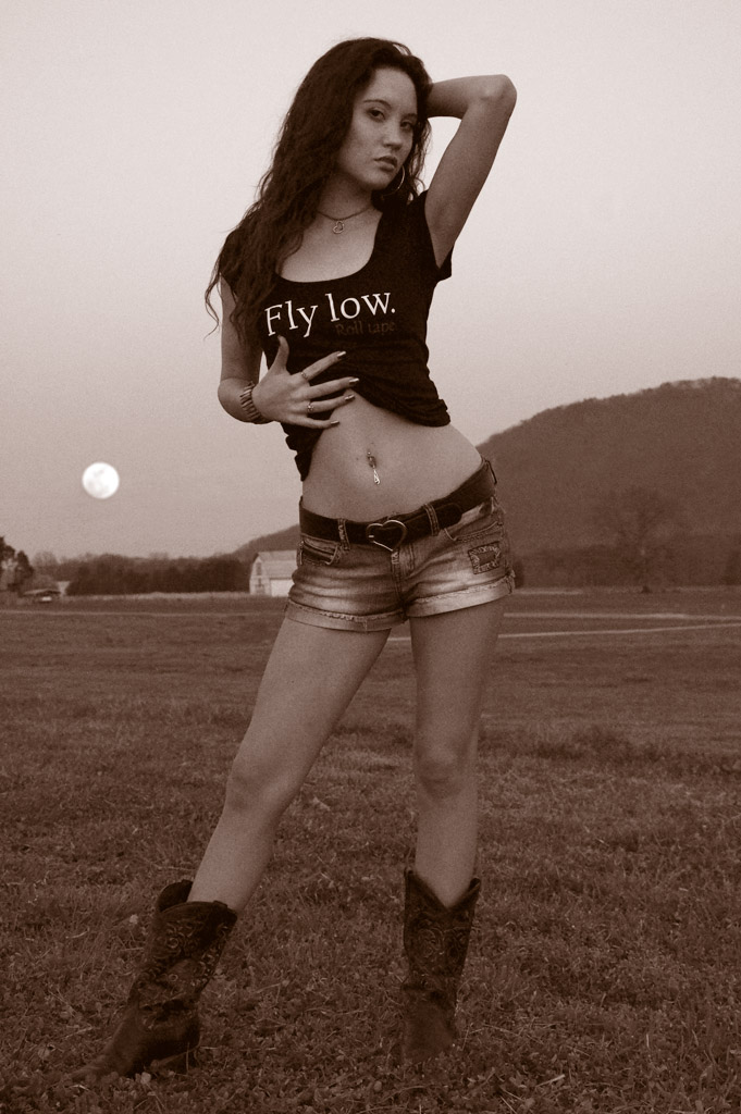 Male and Female model photo shoot of HigherPlane Productions and Brooke Belle in Corryton, TN