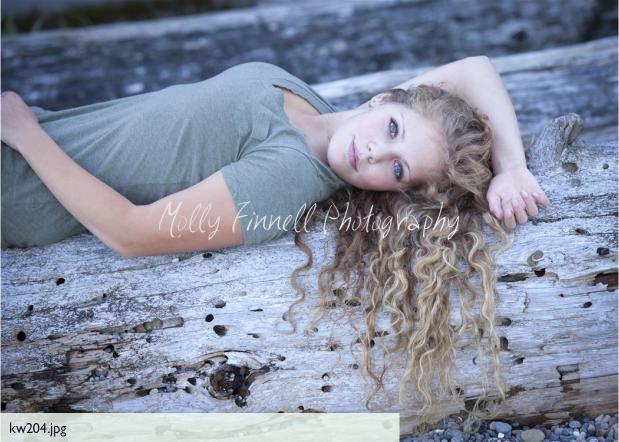 Female model photo shoot of Kaylee  Woods in Point Defiance