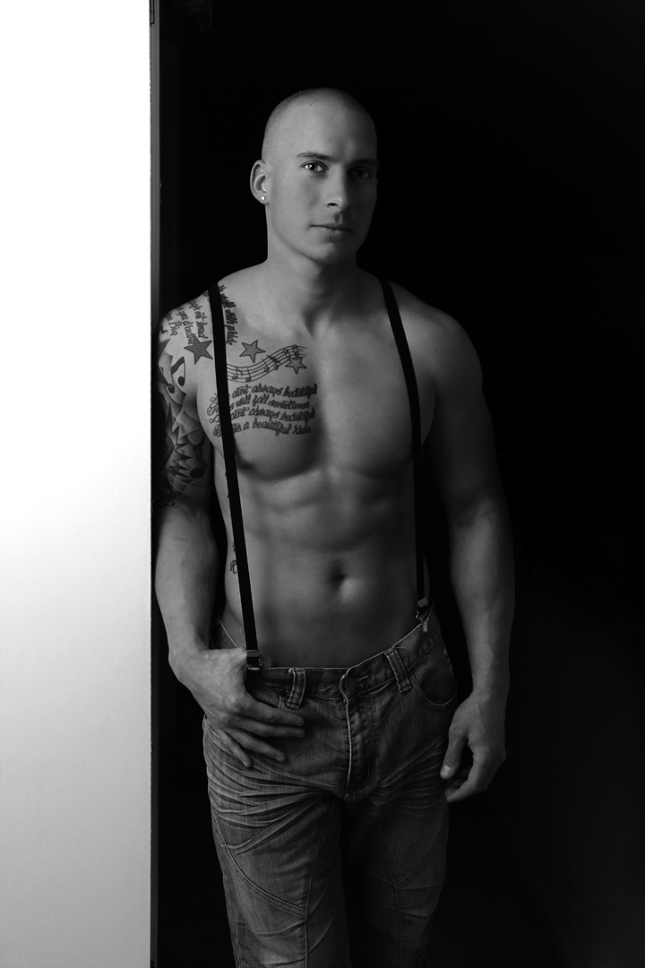 Male model photo shoot of JR TATTOO  by Rich B Photo