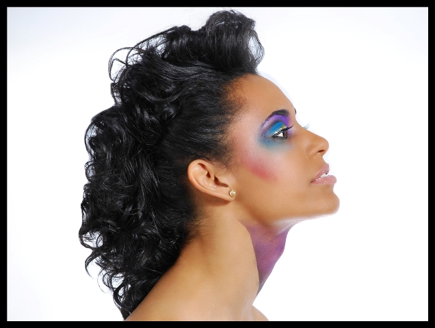 Female model photo shoot of sophie213 by KwikSnapz in GA, hair styled by Leslie Wiley Atlanta, makeup by Nikki Makeup Artistry