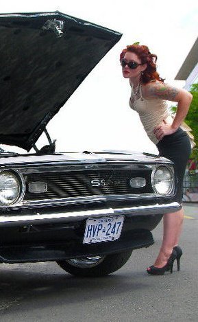 Female model photo shoot of Stefania Rose in Queen St., Niagara Falls, ON