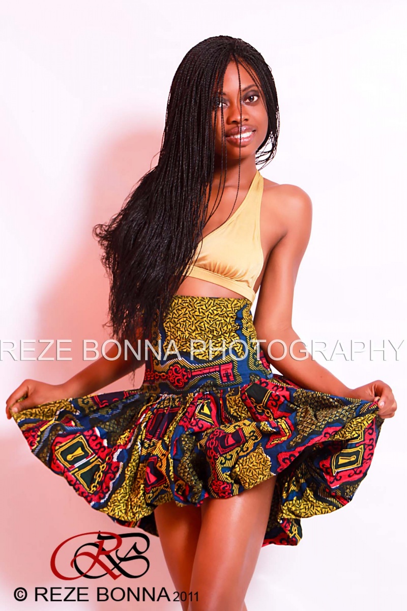 Female model photo shoot of Petite-model by Reze Bonna Photography in Reze Bonna Studios, Lagos