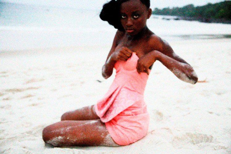 Female model photo shoot of Adeline Marian Kargbo in Freetown Sierra Leone