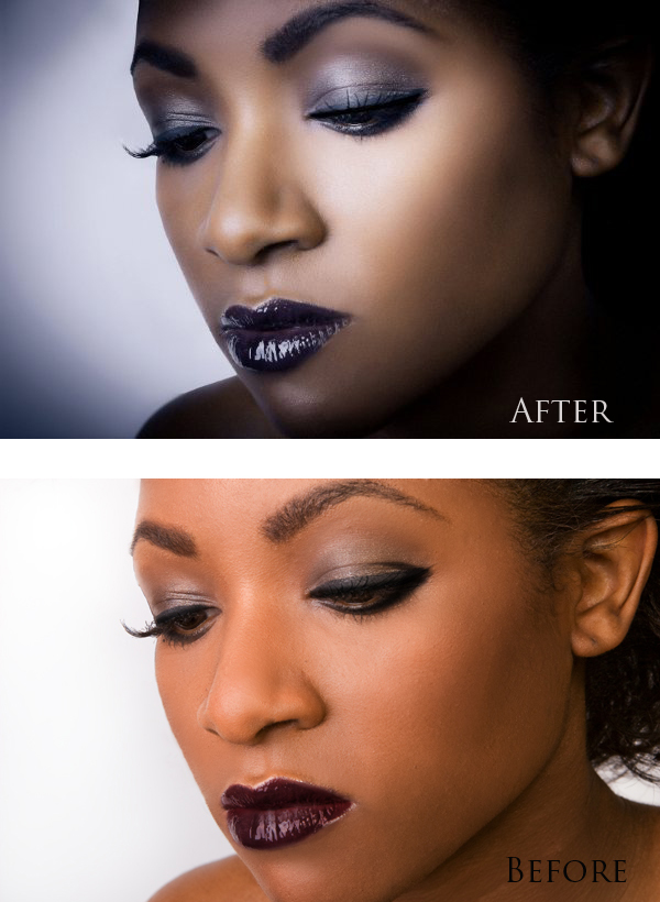 Female model photo shoot of Celebrity Retouches, makeup by Smokee Mitchel