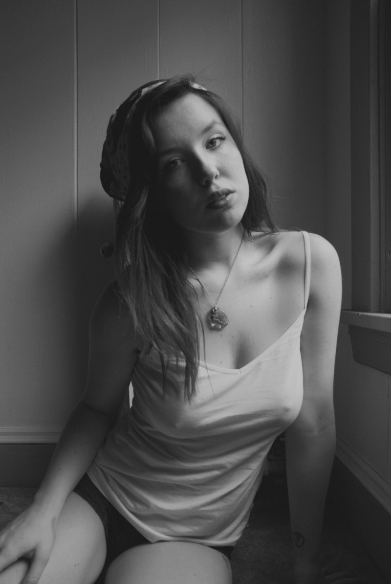 Female model photo shoot of Ramblin Red in Portland, OR