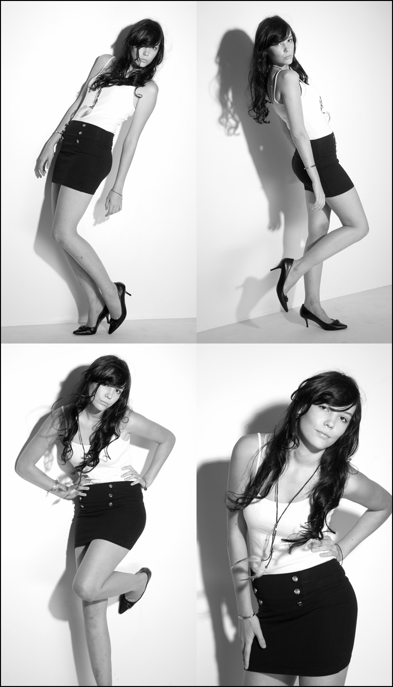 Female model photo shoot of Krissy M by Warehouse Studios in Moo Studio