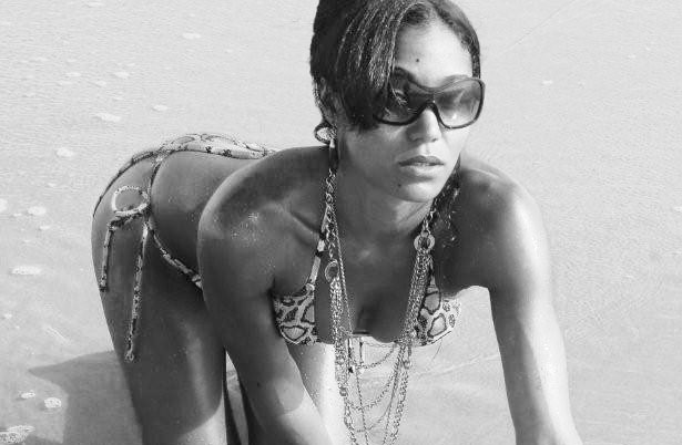 Female model photo shoot of Gena P in Hamptons