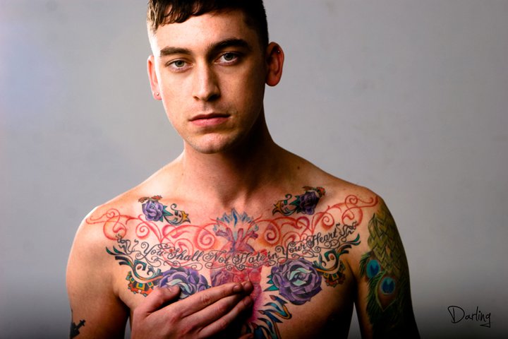 Male model photo shoot of Brandon Bartling by Joshua Darling in New York
