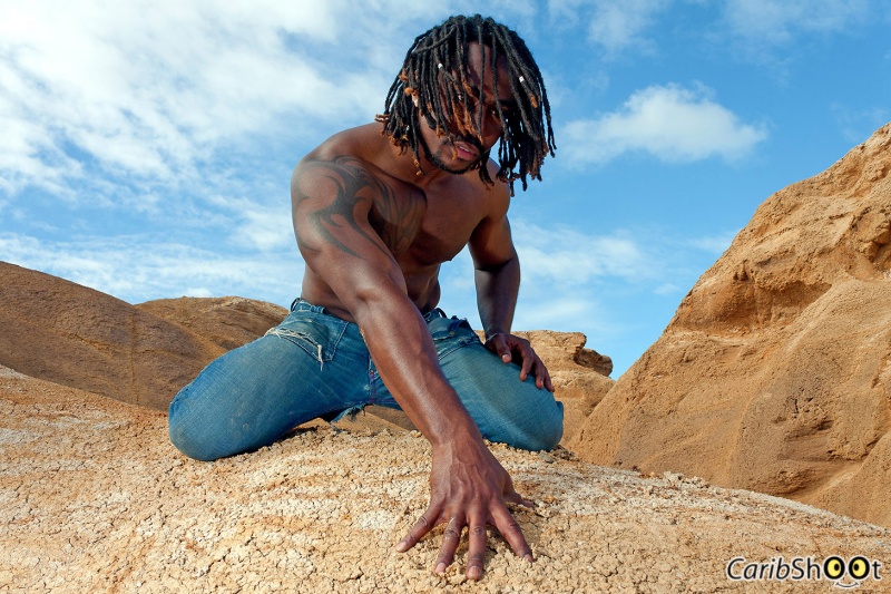 Male model photo shoot of Therry in Martinique