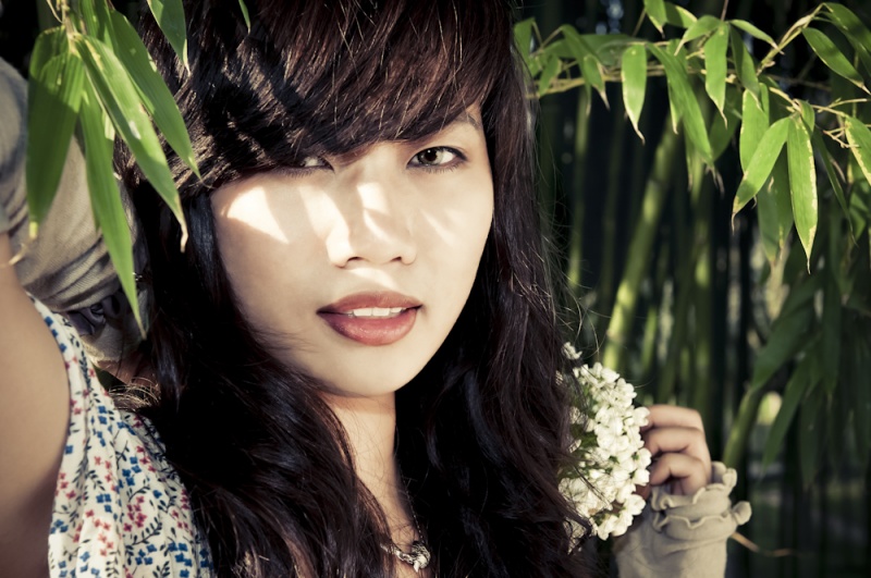 Female model photo shoot of Ijiang