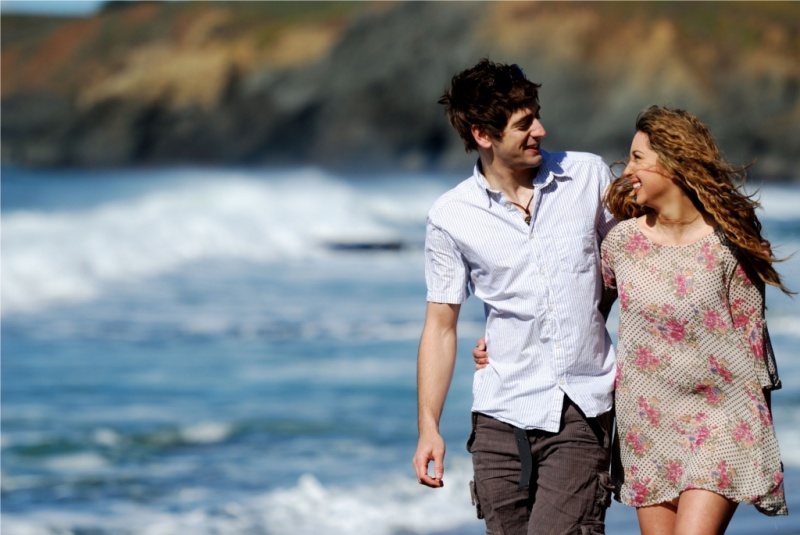 Male and Female model photo shoot of David Paribello, ryanoleary and Ariele Dwyer in Rodeo Beach & Sausolito, CA