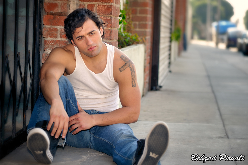 Male model photo shoot of Behzad Pirvali and brandon drozd