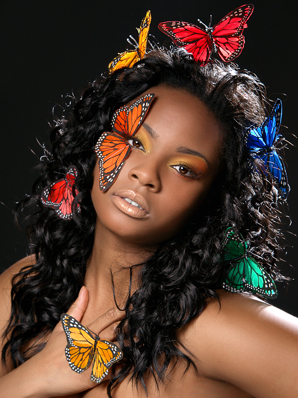 Female model photo shoot of ChinaBell_MUA by Aramis Photography
