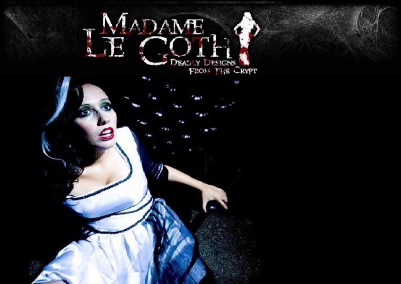 Female model photo shoot of Madame le Goth