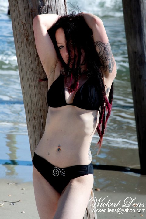 Female model photo shoot of Dixie Deyne in Emerald Isle, NC