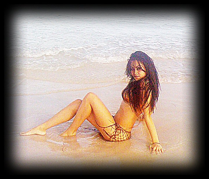 Female model photo shoot of Christina Cueto in south beach