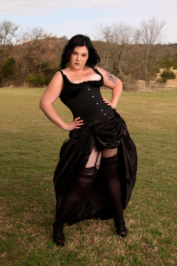 Female model photo shoot of Tabi DeVille by Gabes Photography, makeup by Missy Von Parlo