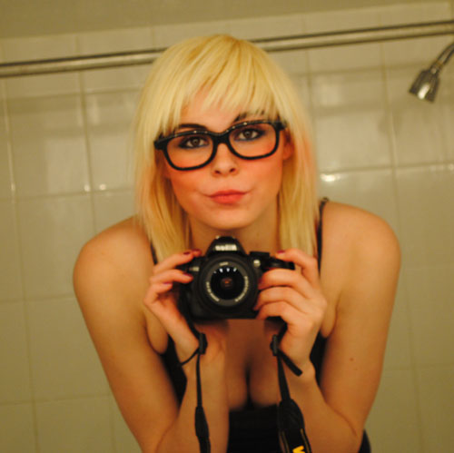 Female model photo shoot of Jessalyn_G in My Bathroom