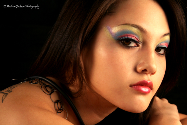 Female model photo shoot of Make-up Magic by Megan and Kenna Kirk by D A J P