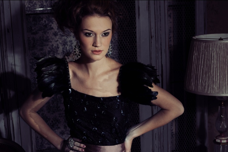 0 model photo shoot of LAUREN ELAINE- Fashion in Castle Antiques Warehouse- North Hollywood, CA