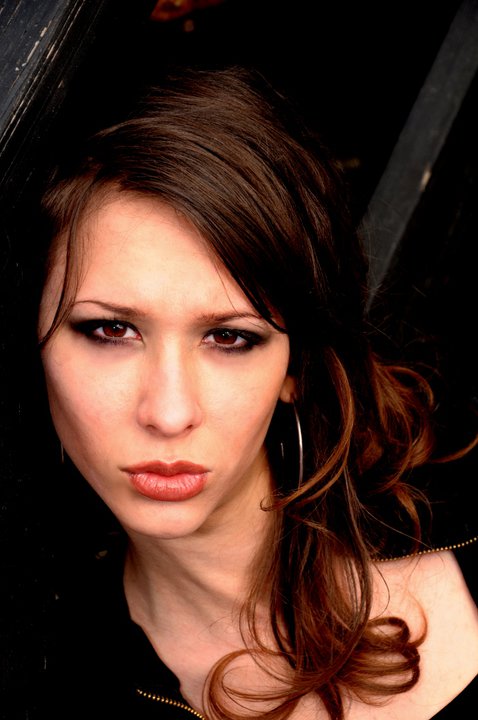 Female model photo shoot of Maggie Murder in Behind Flashbacks Nighclub, Kelowna BC
