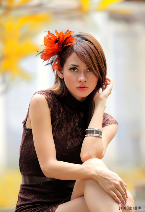 Female model photo shoot of Emma Kurnia in Taman Prasasti, Jakarta